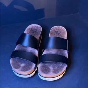 Reef Black and Brown Women's Sandals